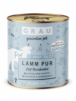 GRAU Lamm Pur 800g